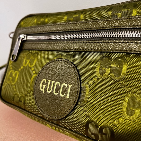 Gucci Off The Grid Adjustable Green Belt Bag - Picture 4 of 7